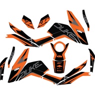 3m decal ktm duke  version 1 200,250,390