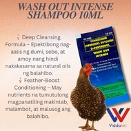 Wash out intense shampoo for chicken 1pc, 2pcs, 3pcs and 5pcs for Clean & Healthy Feathers