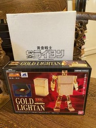 100% 全新 絕版 黃金俠 黃金戰士 超合金魂 Gold Lightan GX-32 連水晶箱