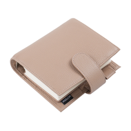 【orange shop】 Moterm Luxe 2.0 Series Pocket Size Planner Pebbled Grain Leather A7 Notebook with 30MM