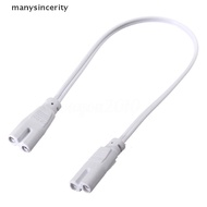 manysincerity 30CM T4 T5 T8 Tube Connector Cable Cord Bar Light Grow Lamp Fluorescent LED  Nice