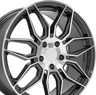OE Wheels CV03D-19085-5120-51MG: 19" Replica Wheel Cv03D Fits Chevrolet C8 Corvette 19X8.5 Gunmetal 