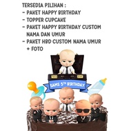 BABY BOSS CAKE TOPPER BABY BOSS/ TOPPER/