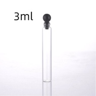 Mini Sample Bottle 0.5ml 1ml 2ml Glass Empty Bottle for Essential Oil Perfume Splitter Portable Trav
