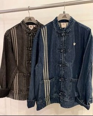 Adidas Kung Fu Denim Jacket Black & Blue 外套