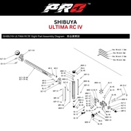 SPARE PART SIGHT PHYSICAL SHIBUYA - PARTS ARCHERY BOW BIDIK TOOLOriginal ARCHERY TOOL/