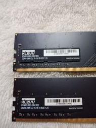 Klevv DDR4-2666 8G記憶體2條