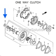 23126-GCE-900 Honda EX5 Dream Clutch Housing Washer
