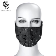 男女歌手蒸汽朋克防護口罩配過濾片防塵PM2.5成人面罩萬圣節道具