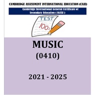 Igcse Music (PAPER 1) PAST YEAR PAPER 2021-2025 Nov!