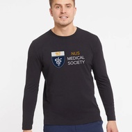 Kaos Lengan Panjang NUS Medical Society Long Sleeve t-shirt Cotton Clothing