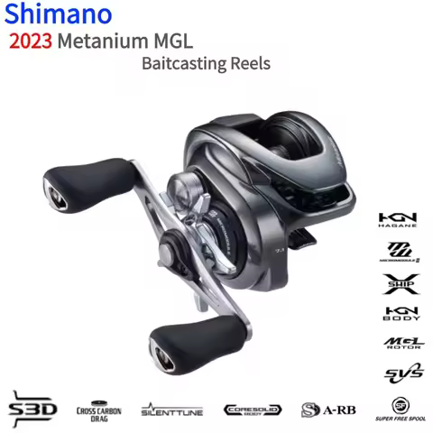 2023 SHIMANO Metanium MGL 100HG 101HG 100XG 101XG 7.1:1 8.1:1 Gear Ratio Saltwater Low Profile Baitc