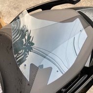 ชิวหน้าxmax สำหรับรถปี18-22 ทรงนี้สั้นซะใจ ชิวหน้าyamaha xmax300 ชิวบังลมหน้าทรงสั้นศูนย์ Yamaha for