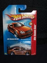 Hot Wheels 2008 098 98 Web Trading Cars AMG-Mercedes CLK DTM # 22 of 24 Golden Brown Color 1:64 Scal