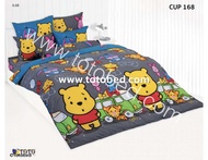 TOTO ที่นอนปิคนิค ลายหมีพูห์ Pooh ขนาด3.5ฟุตและขนาด5ฟุต