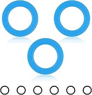 3 Pack Canister Flush Valve Seal, Upgraded Silicone American Standard 7301111-0070A Flush Valve Seal