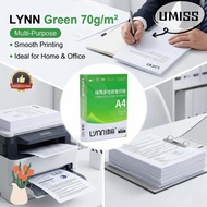UMISTYDREAM9IQ0 500 Sheets Copy Paper, Quick-Drying Smooth Surface A4 Paper, Premium Standard Size P