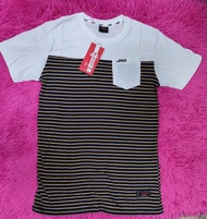 BRANDED J.A.G.S.TRIPE OVERRUNS T-SHIRT