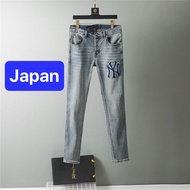 QUẦN JEAN NAM CHẤT BÒ XANH THÊU CHỮ NY NHẬT BẢN MENLY CHẤT LƯỢNG CAO CO GIÃN NHẸ JP-1234 - JAPAN FAS