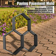 goya102 Dalton Path Maker Paver Molds, Self - Made Round Brick Concrete Molds, Garden Paving Bricks 