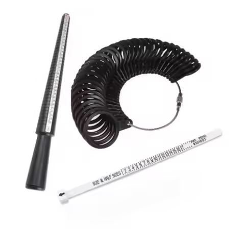 Ring Measurement Tools Finger Ruler Flexible Tape Measure Ring Ring Ring Rod Ring Size Hand Size Mea