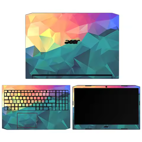 Laptop Skins for Acer Nitro 5 AN517-55 54 42 AN515-55 56 57 58 AN16-41 51 Custom Film Vinyl Stickers
