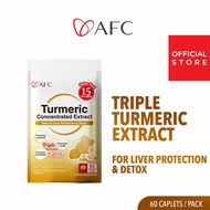 AFC Turmeric Concentrated Extract Best Triple Turmeric - Natural Detox Digestion Slimming Immunity &