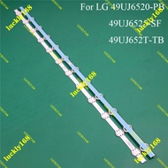 NEW 4PCS LED TV Backlight strip For LG 49UJ6525-SF 49UJ6520-PB 49UJ652T-TB LED Bar Backlight Strip L