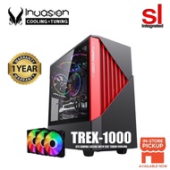 INVASION TREX-1000 Mid-Tower Gaming Case With Aurora Fan