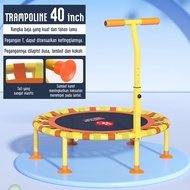 HTD Sport Trampoline Dewasa Alat Olahraga Fitness aman dan tahan lama ukuran besar