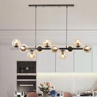 Lampu Gantung Chandelier Panjang Minimalis Untuk Dekorasi Cafe / Resto