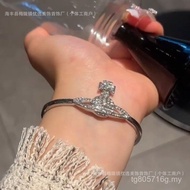 Planet Colorful Diamond Unique Big Vivian Punk Style Bracelet Female Saturn Bracelet Queen West High