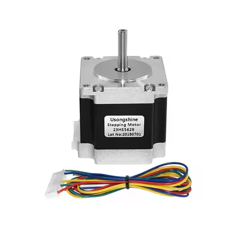 Nema23 23HS5628 4 Lead Nema 23 Stepper Motor 57 165 Oz-in 56mm 2.8A 6.35mm/8mm CNC Laser Grind Foam 