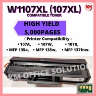 W1107A HIGH YIELD Toner Compatible HP W1107A HP107A W1107X Laserjet 107A 107w MFP 135a 135w 137fnw