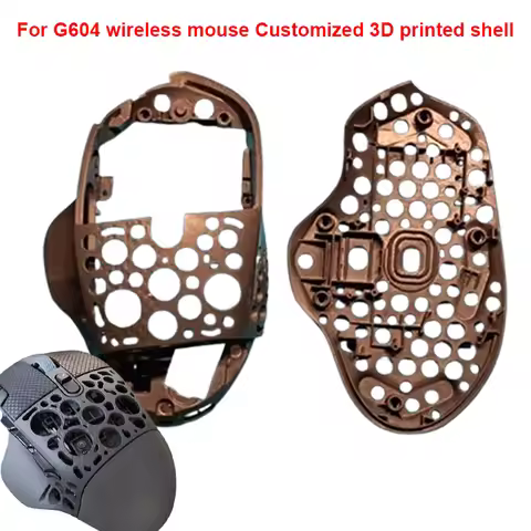 For G604 wireless mouse, customized 3D printed hollow shell, weight reduction, repair, replacement a