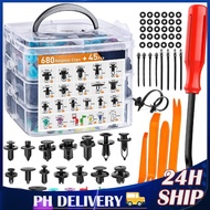 925pcs/725pcs/100pcs Auto Fastener Clip Car Body Push Retainer Pin Rivet Bumper