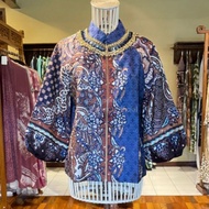 Queen Coat Viscos Payet Dian Pelangi OFFICIAL Blazer Cardigan Batik