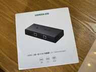 UGREEN - KVM 2 Port Switch Box 50744