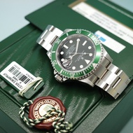 Rolex 16610LV 99.9 %新 綠圈Submariner 全套