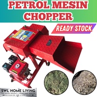 *READY STOCK* Petrol Mesin Chopper Napier Petrol Silaj Daun Rumput Hancur Grass Shredder Mesin Kisar Feed Making 碎草机
