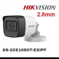 2.8mm Lens Hikvision 2MP Bullet or Turret Analog CCTV Camera - DS-2CE76D0T-EXIPF / DS-2CE16D0T-EXIF 