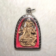 Phra Phrom / Lord Brahma Small Statue 四面佛佩戴型小金身 Be2558 By LP Jaran, Wat Ampawan
