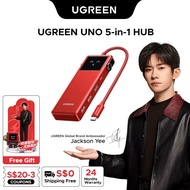 【Jackson Yee's pick】Ugreen  5-in-1 UNO HUB 4K@60Hz 10Gbps Robot HUB