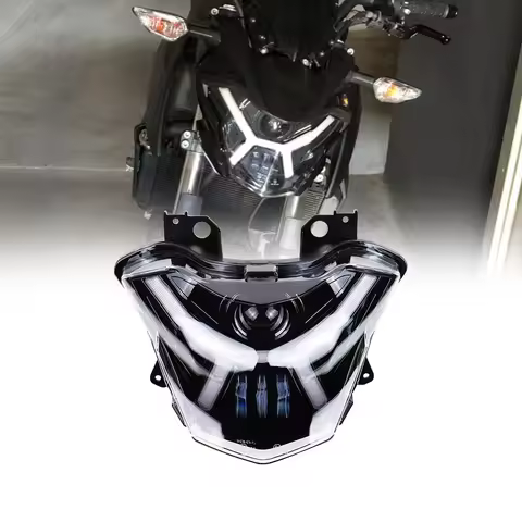 LED Projector Headlight for Kawasaki Z650 Versys-X300 KLE300 2017-2021 High/Low Beam DRL Front Light