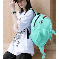 Balo rồng đựng được laptop 15-17inch nón bảo hiểm fullface đi học đi du lịch XANH NGỌC VẢI NHUNG