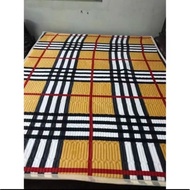 Sheepskin bed carpet, 1m8x2mvelvet bed carpet, multi-purpose, 3-layer bed carpet - White Cotton)