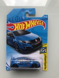 Hotwheels Honda Civic type r fk2 blue toy car 玩具車 模型車