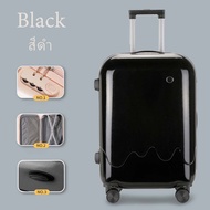 ZT Luggage กระเป๋าเดินทาง 20/24นิ้ว รุ่นซิป วัสดุPC+ABSแข็งแรงทนทาน ล้อคู่360เข็นลื่น กระเป๋าล้อลาก กระเป๋าลาก พร้อมส่งในไทย