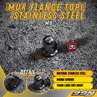 Flange Nut Cap Nut Stainless Steel 304 A2-70 Anti-Rust Fine Thread M8