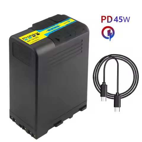 BP-U100 BP-U90 Battery With PD45W Fast Charging For Sony Camera EX260 EX280 Z280 FS5 7 FX6 Z190 EX1R